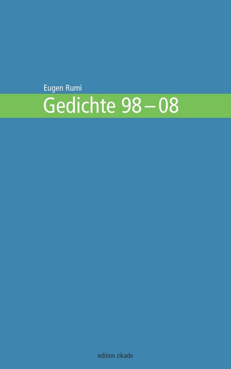 Produktbild: Gedichte 98-08