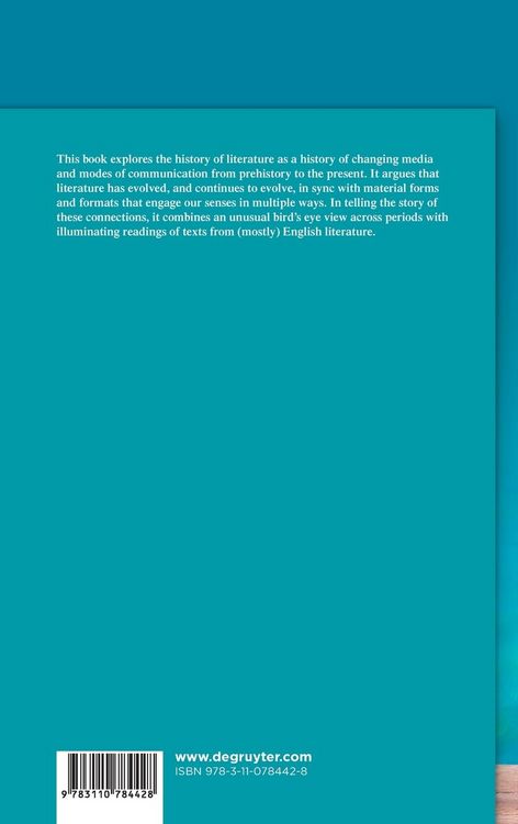 Produktbild: A Short Media History of English Literature