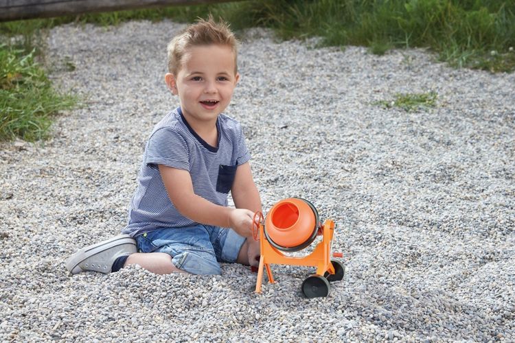 Produktbild: LENA 05004EC - Betonmischer, gro&szlig;, orange