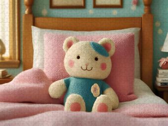 Produktbild: CALVENDO Puzzle Knuddel mich, ich bin flauschig. | 1000 Teile Lege-Gr&ouml;&szlig;e 64x48cm Foto-Puzzle f&uuml;r gl&uuml;ckliche Stunden