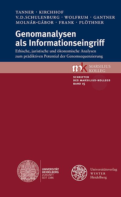 Produktbild: Genomanalysen als Informationseingriff