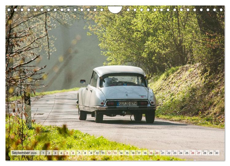 Produktbild: Citro&euml;n D Model &ndash; M&auml;rchenhafte D&eacute;esse (Wandkalender 2026 DIN A4 quer), CALVENDO Monatskalender