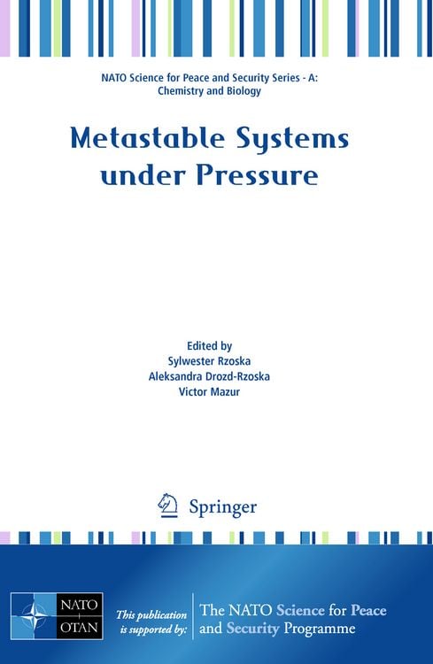 Produktbild: Metastable Systems under Pressure