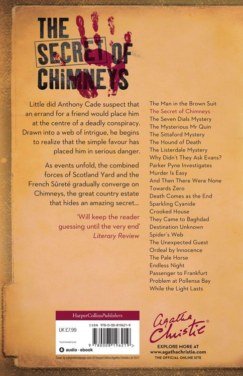 Produktbild: The Secret of Chimneys