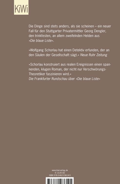 Produktbild: Das dunkle Schweigen / Georg Dengler Band 2