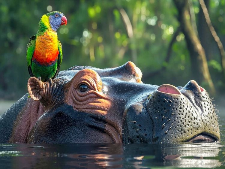 Produktbild: CALVENDO Puzzle Ein Moment voller Vertrauen | 1000 Teile Lege-Gr&ouml;&szlig;e 64x48cm Foto-Puzzle f&uuml;r gl&uuml;ckliche Stunden