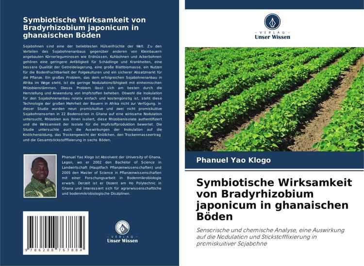 Produktbild: Symbiotische Wirksamkeit von Bradyrhizobium japonicum in ghanaischen B&ouml;den
