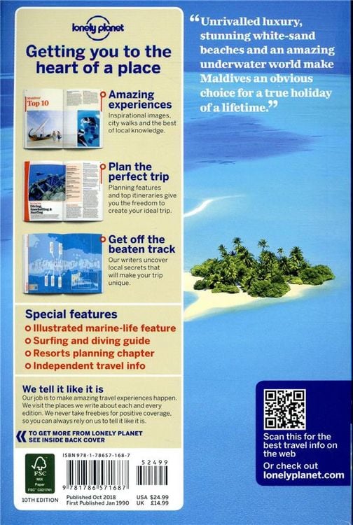 Produktbild: Lonely Planet Maldives