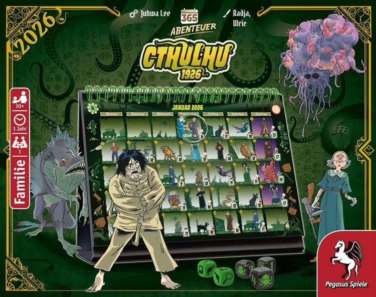 Produktbild: 365 Abenteuer- Cthulhu 1926 [Edition 2026]
