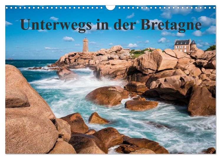 Produktbild: Unterwegs in der Bretagne (Wandkalender 2026 DIN A3 quer), CALVENDO Monatskalender