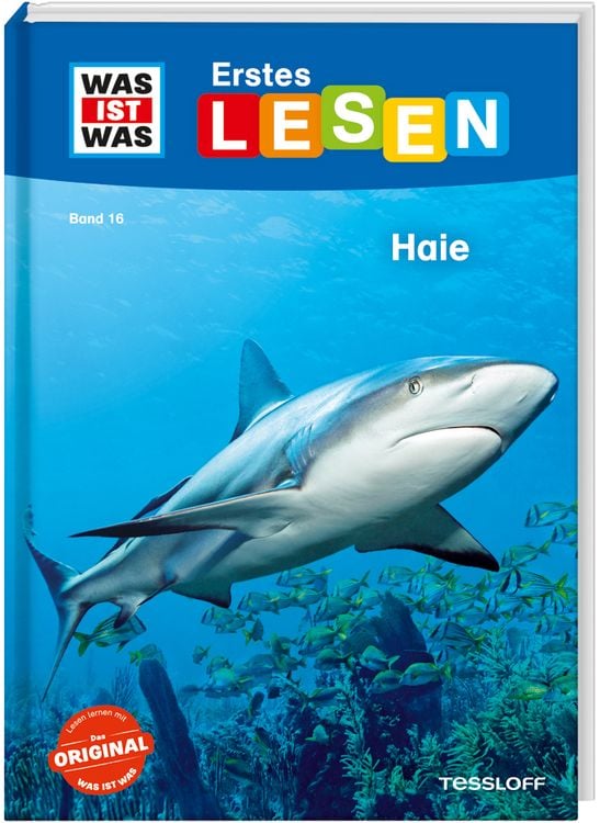 Produktbild: WAS IST WAS Erstes Lesen Band 16. Haie