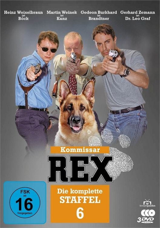 Produktbild: Kommissar Rex - Die komplette 6. Staffel [3 DVDs]