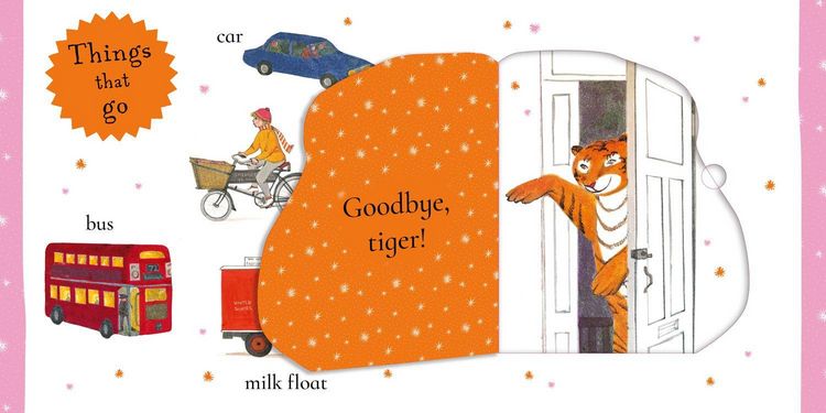 Produktbild: The Tiger Who Came to Tea: First Words: A lift-the-flap book