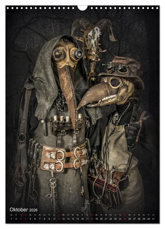 Produktbild: Steampunk Artwork (Wandkalender 2026 DIN A3 hoch), CALVENDO Monatskalender