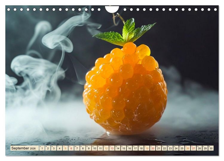 Produktbild: Molekulare K&uuml;che f&uuml;r Gourmets - Genuss erleben (Wandkalender 2026 DIN A4 quer), CALVENDO Monatskalender