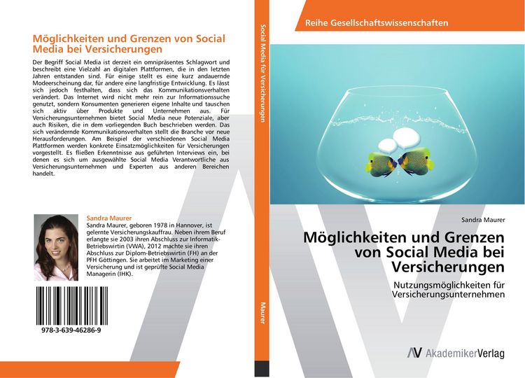 Produktbild: M&ouml;glichkeiten und Grenzen von Social Media bei Versicherungen