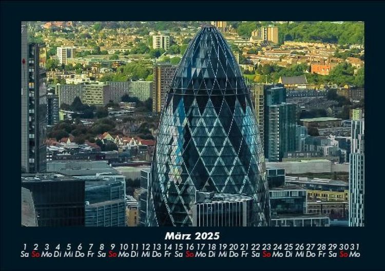 Produktbild: Architektur - Hochh&auml;user 2025 Fotokalender DIN A5