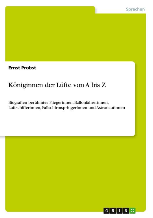 Produktbild: K&ouml;niginnen der L&uuml;fte von A bis Z