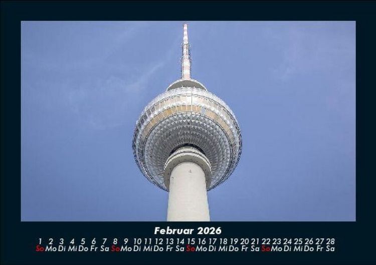 Produktbild: Berlin 2026 Fotokalender DIN A5