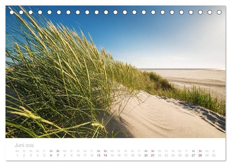 Produktbild: St. Peter-Ording (Tischkalender 2026 DIN A5 quer), CALVENDO Monatskalender