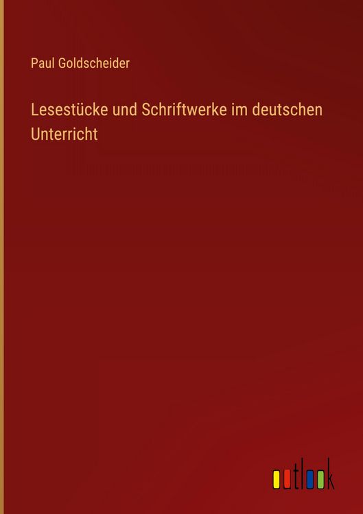 Produktbild: Lesest&uuml;cke und Schriftwerke im deutschen Unterricht