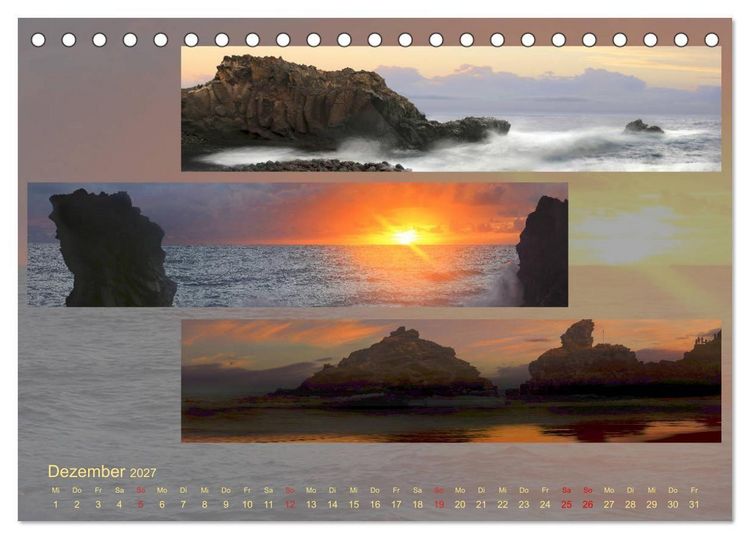Produktbild: K&uuml;stentr&auml;ume im Panoramablick (Tischkalender 2027 DIN A5 quer), CALVENDO Monatskalender