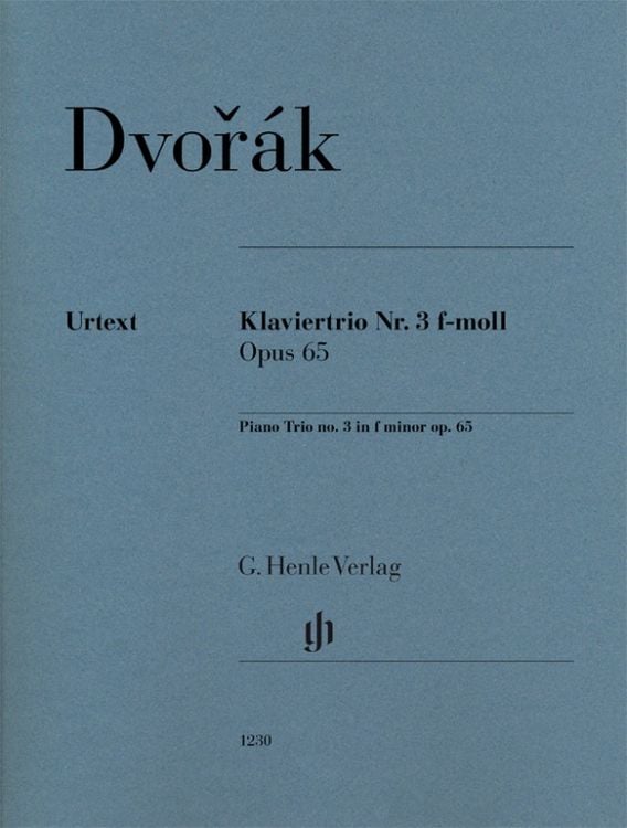 Produktbild: Antonín Dvorák - Klaviertrio Nr. 3 f-moll op. 65