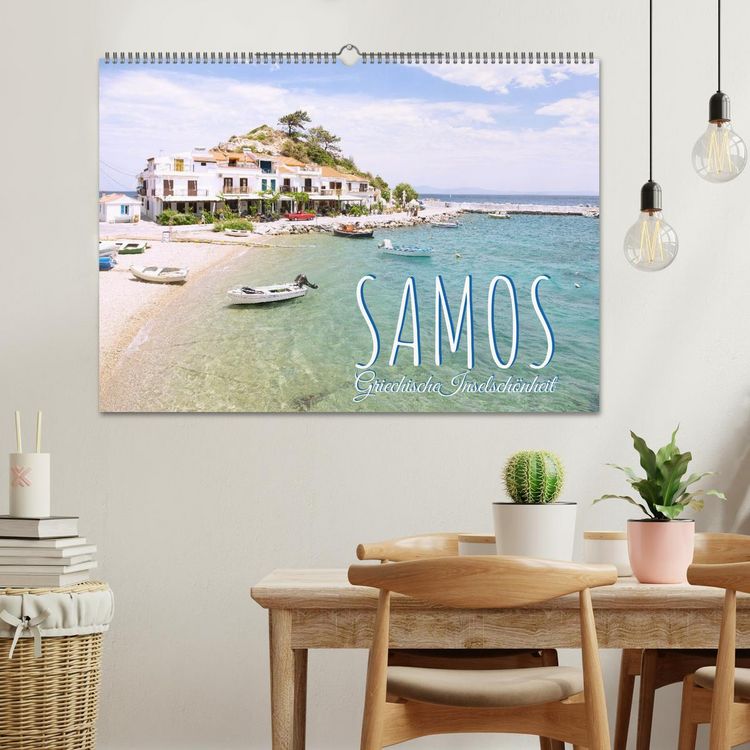 Produktbild: Samos. Griechische Inselsch&ouml;nheit (Wandkalender 2026 DIN A2 quer), CALVENDO Monatskalender