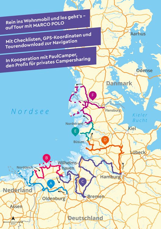 Produktbild: MARCO POLO Camper Guide Deutsche Nordseek&uuml;ste