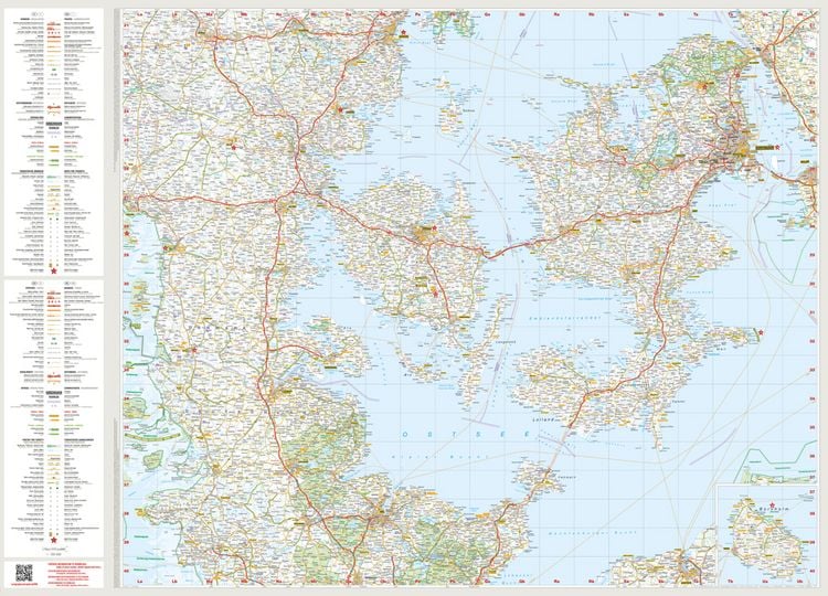 Produktbild: MARCO POLO Reisekarte D&auml;nemark 1:350.000