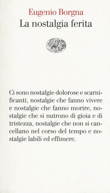 Produktbild: La nostalgia ferita