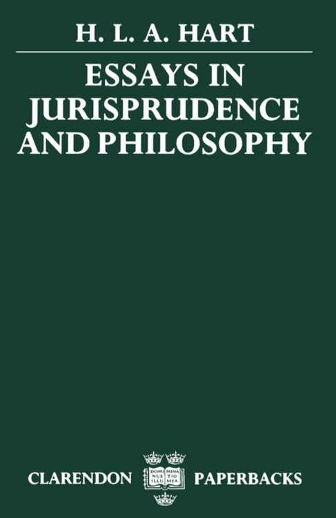 Produktbild: Essays in Jurisprudence and Philosophy