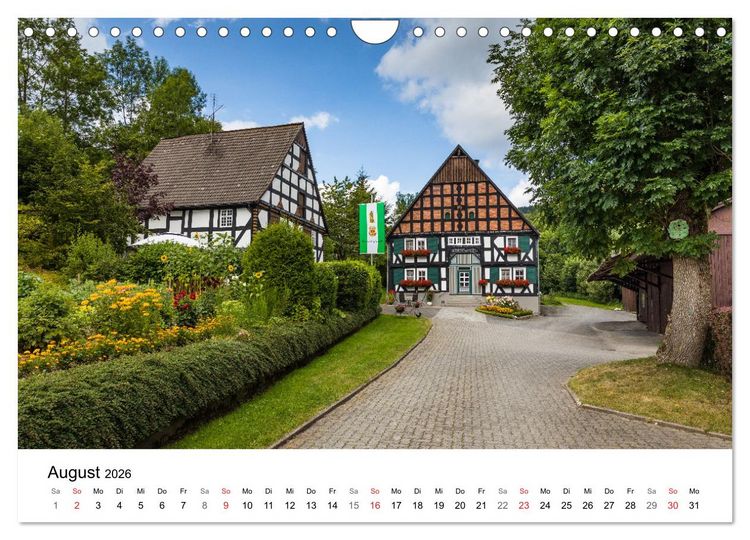 Produktbild: SAUERLAND &ndash; Besondere Orte (Wandkalender 2026 DIN A4 quer), CALVENDO Monatskalender