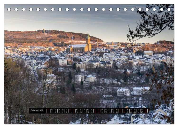 Produktbild: Faszination Erzgebirge (Tischkalender 2026 DIN A5 quer), CALVENDO Monatskalender