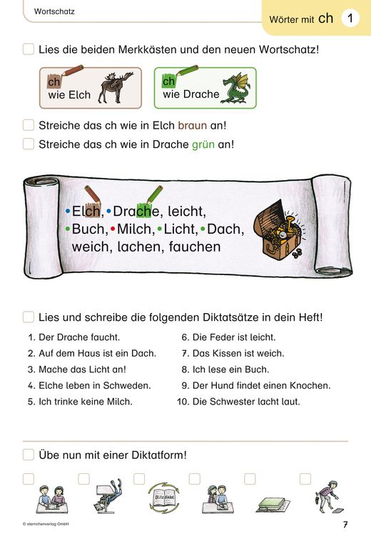 Produktbild: Mein Lupenschreibheft 3 - Ich kann richtig schreiben - Ausgabe mit Artikelkennzeichnung (DaZ)