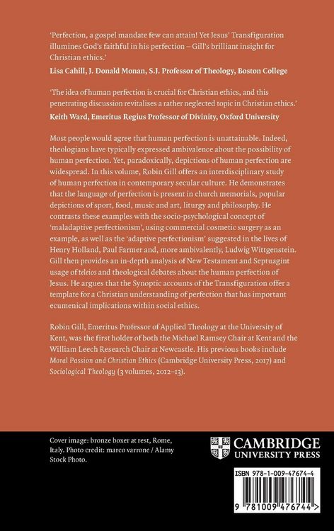 Produktbild: Human Perfection, Transfiguration and Christian Ethics