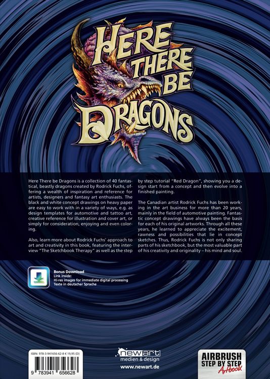 Produktbild: Here There Be Dragons