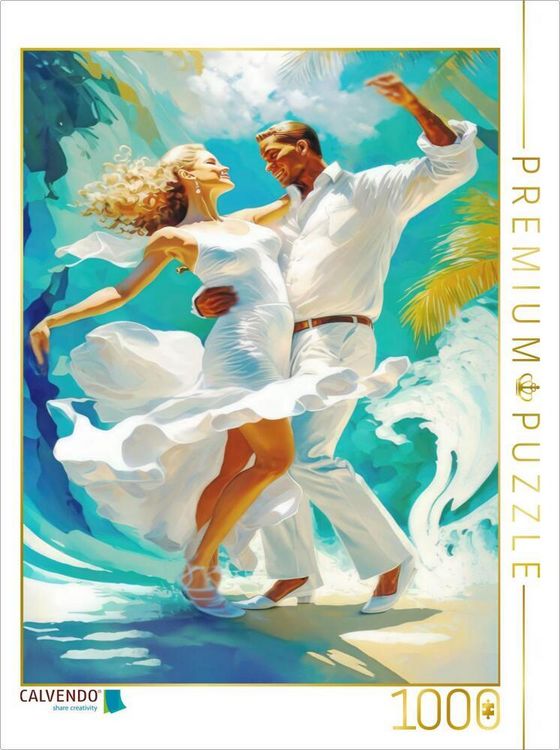 Produktbild: CALVENDO Puzzle Tanzfieber | 1000 Teile Lege-Gr&ouml;&szlig;e 64x48cm Foto-Puzzle f&uuml;r gl&uuml;ckliche Stunden