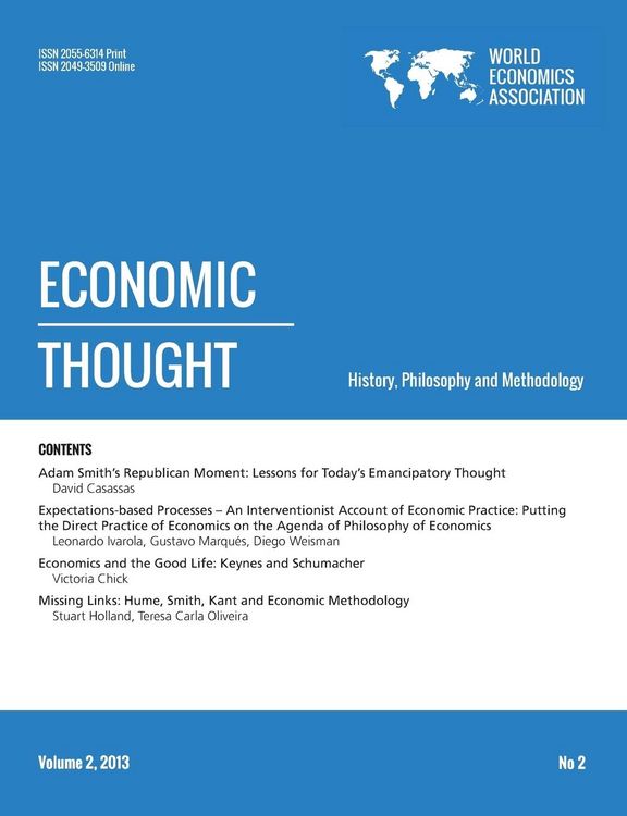Produktbild: Economic Thought. Vol 2, Number 2