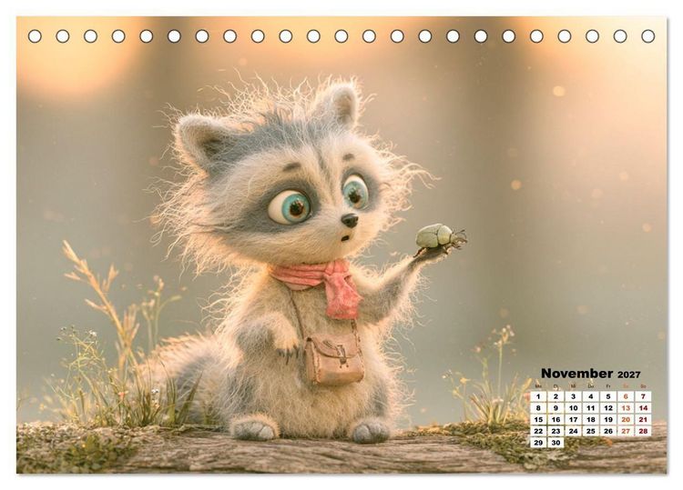 Produktbild: Ein bisschen Wunder jeden Tag (Tischkalender 2027 DIN A5 quer), CALVENDO Monatskalender