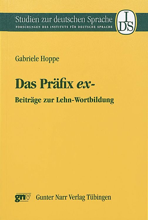 Produktbild: Das Pr&auml;fix ex-
