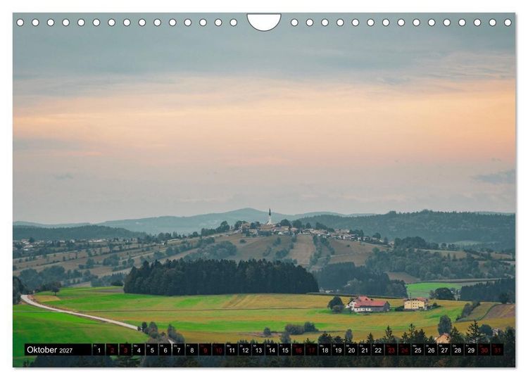Produktbild: Bayrische Seen und W&auml;lder (Wandkalender 2027 DIN A4 quer), CALVENDO Monatskalender