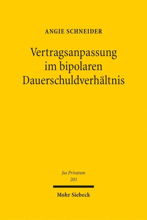 Produktbild: Vertragsanpassung im bipolaren Dauerschuldverh&auml;ltnis
