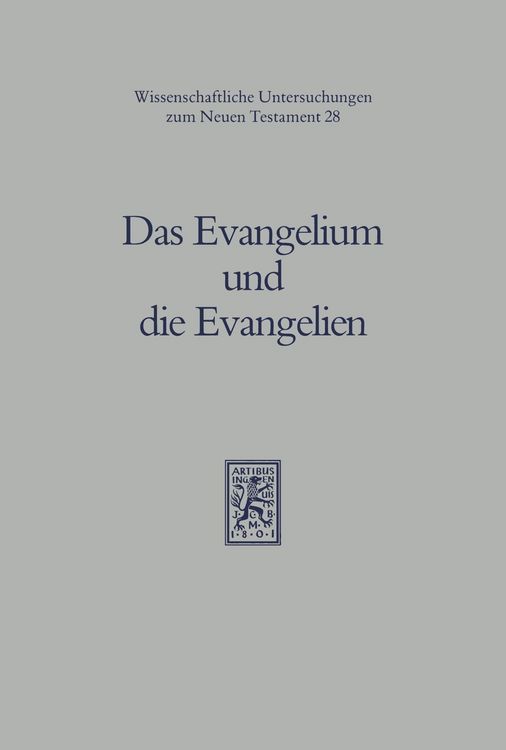 Produktbild: Das Evangelium und die Evangelien
