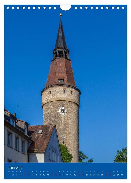 Produktbild: Kitzingen im Hochformat (Wandkalender 2027 DIN A4 hoch), CALVENDO Monatskalender