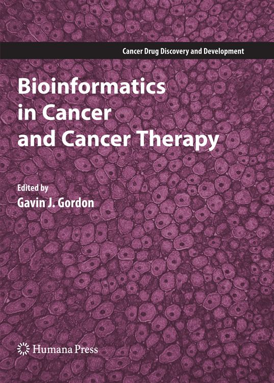Produktbild: Bioinformatics in Cancer and Cancer Therapy