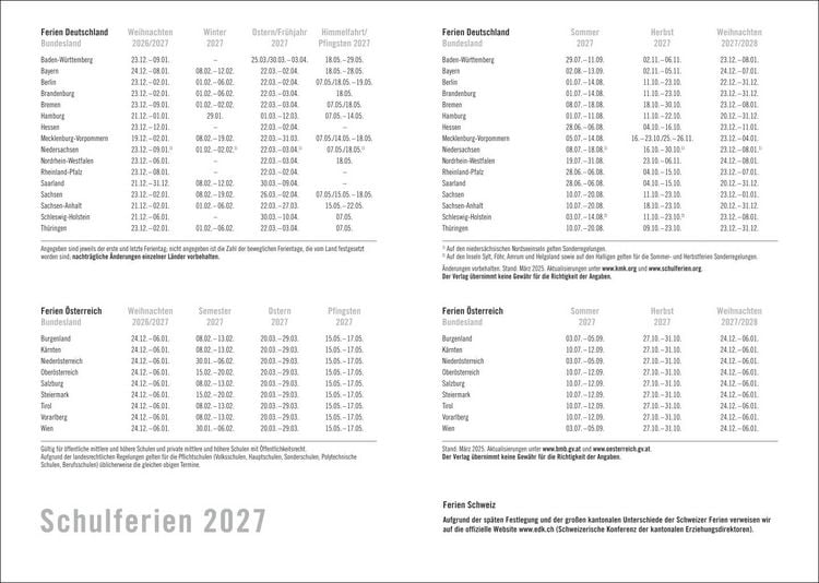 Produktbild: Lady Terminkalender A6 2027