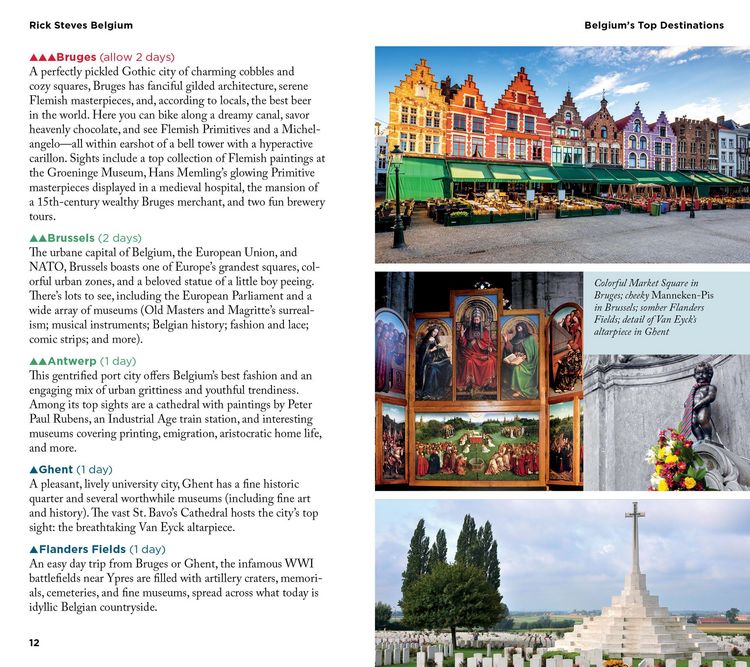 Produktbild: Rick Steves Belgium: Bruges, Brussels, Antwerp & Ghent (Fifth Edition)