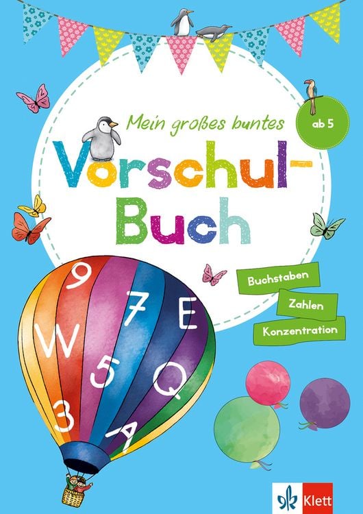 Produktbild: Klett Mein gro&szlig;es buntes Vorschul-Buch