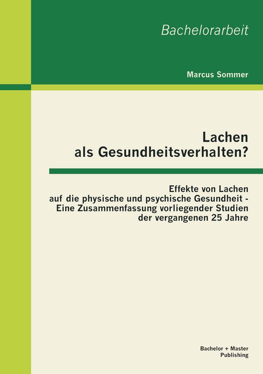 Produktbild: Lachen als Gesundheitsverhalten?